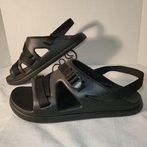 Chaco Chilos Sport Sandals Children's Kids Sz 6 Black Water Outdoor Vegan Strap